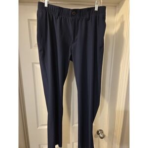 Under Armour Mens Golf Pants Size 34x30 Blue Nylon
